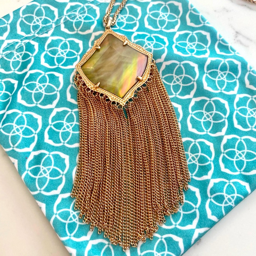 Kendra Scott Kingston Long Pendant Nec…